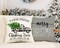 Gray Christmas Pillow Covers 18x18 Set of 4 Farmhouse Decorations Merry Tree Truck Hello Winter Holiday Decor Throw Cushion Case for Home Couch S22C19